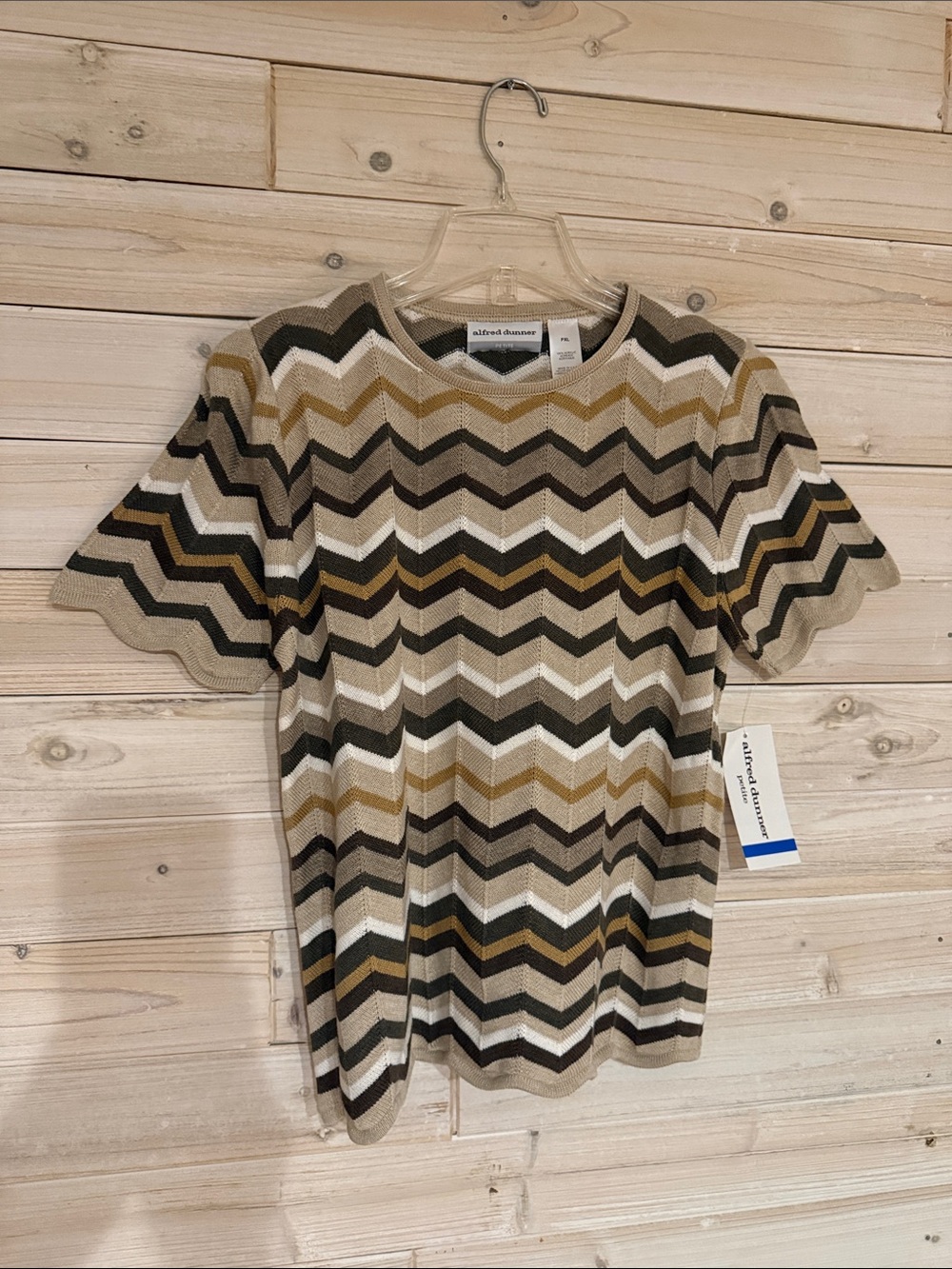 Knit Short Sleeve Top